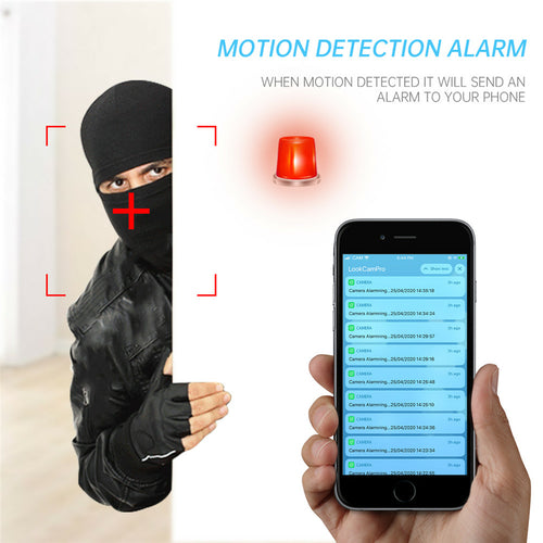 Smart alarm clock camera