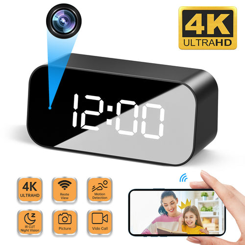 Smart alarm clock camera