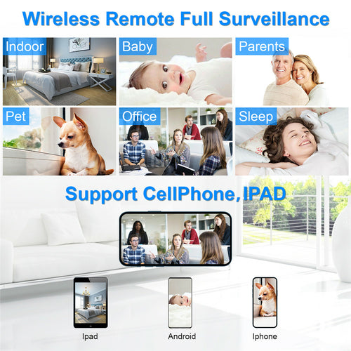 Smart alarm clock camera